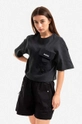 negru Columbia tricou W Field Creek Cropped SS Tee De femei