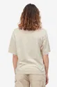 Carhartt WIP t-shirt bawełniany brązowy