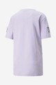 Puma cotton t-shirt Puma x Liberty Badge Tee violet 534049.80