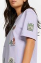 Puma cotton t-shirt Puma x Liberty Badge Tee 534049.80 violet