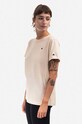 Bavlněné tričko Champion Crewneck T-Shirt 113360 béžová