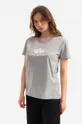 Βαμβακερό μπλουζάκι Alpha Industries Γυναικεία