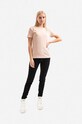Bavlnené tričko Alpha Industries Basic T ML Foil Print Wmn 106061.640 oranžová AA00