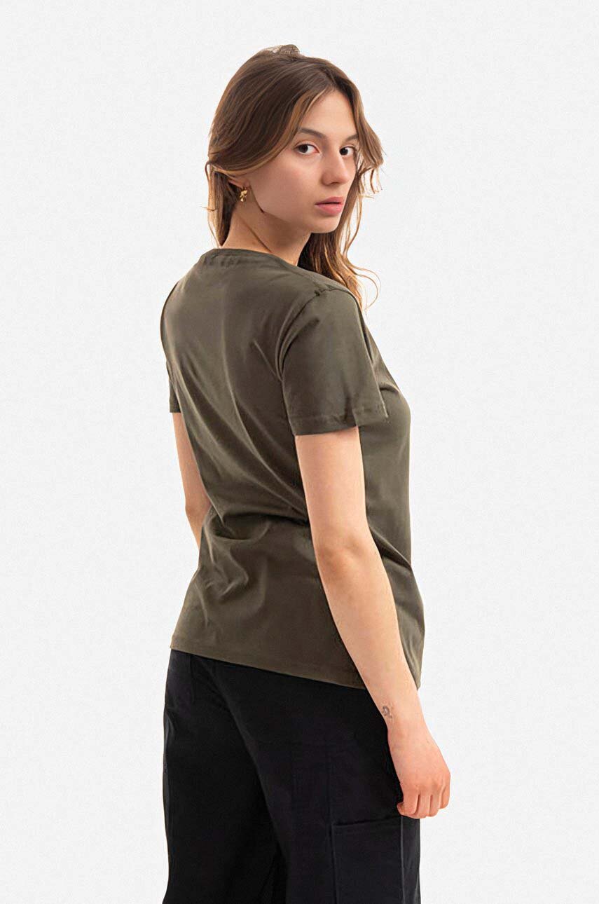 Bavlnené tričko Alpha Industries New Basic T Wmn  100 % Bavlna