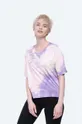 ροζ Βαμβακερό μπλουζάκι Alpha Industries Basic Tee Batik COS Wmn Γυναικεία