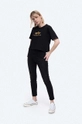 Alpha Industries tricou din bumbac Basic Tee COS Hol. Print Wmn negru