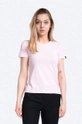 pink Alpha Industries cotton T-shirt Basic T Logo Wmn Women’s