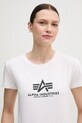 Alpha Industries tricou din bumbac alb 196051.09