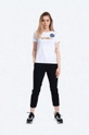 Alpha Industries cotton T-shirt NASA Pm T white