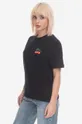 czarny Carhartt WIP t-shirt bawełniany Carhartt WIP W' S/S Blush T-Shirt I031681 WHITE Damski
