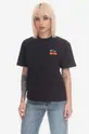 czarny Carhartt WIP t-shirt bawełniany Carhartt WIP W' S/S Blush T-Shirt I031681 WHITE