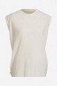 Îmbrăcăminte adidas top Adicolor Plisse HE4956 bej