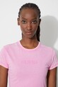 Guess U.S.A. t-shirt W2BP00.KBAXO różowy