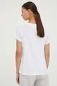 Samsoe Samsoe t-shirt bawełniany SOLLY biały