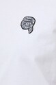 Pamučna majica Karl Lagerfeld 240W1722 bijela