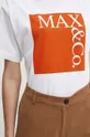 белый Хлопковая футболка MAX&Co.