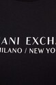 Хлопковая футболка Armani Exchange чёрный 8NYTAB.YJG3Z.NOS