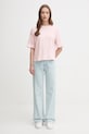 United Colors of Benetton t-shirt bawełniany 3BL0E17G5 różowy AA00