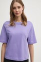Bavlněné tričko United Colors of Benetton fialová 3BL0E17G5