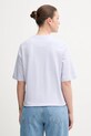 Хлопковая футболка United Colors of Benetton 3BL0E17G5 фиолетовой AA00