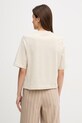Odzież United Colors of Benetton t-shirt bawełniany 3BL0E17G5 beżowy