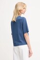 Дрехи Памучна тениска United Colors of Benetton 3BL0E17G5 син
