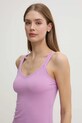 Odzież United Colors of Benetton top 3ZQM1H291 fioletowy