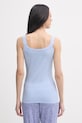 United Colors of Benetton top damski bawełniany z elastanem 3ZQM1H291 niebieski AA00