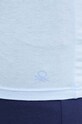United Colors of Benetton top de damă din bumbac cu elastan 3ZQM1H291 albastru