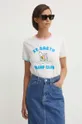 πολύχρωμο Βαμβακερό μπλουζάκι MC2 Saint Barth x Peanuts