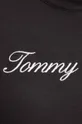 fekete Tommy Hilfiger pamut póló