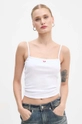 Diesel top T-HOP-D applique bianco A05107.0EJAI