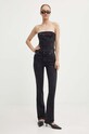 Diesel top din denim DE-VILLE A12774.09I30 negru AA00