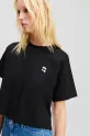 Odzież Karl Lagerfeld t-shirt bawełniany A1W17135 czarny