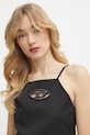 Diesel top z domieszką wełny T-WILIT TANK TOP czarny A17320.0PHAL
