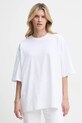 Gestuz tricou din bumbac relaxed negru 10909865