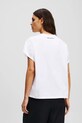 Karl Lagerfeld t-shirt bawełniany A2W17115 biały AA00