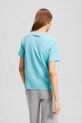 Karl Lagerfeld t-shirt bawełniany A3W17077 niebieski AA00