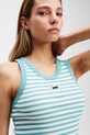 Îmbrăcăminte Karl Lagerfeld top din bumbac A3W17079 albastru