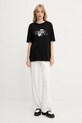 Karl Lagerfeld tricou din bumbac A3W17084 negru AA00