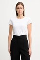 Armani Exchange t-shirt bawełniany bawełna biały XW001457.AF10356.NOS