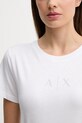 Armani Exchange t-shirt bawełniany biały XW001459.AF10356.NOS
