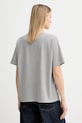 Oblečení Bavlněné tričko American Vintage FIZ02A šedá