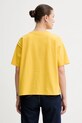 Îmbrăcăminte American Vintage tricou din bumbac FIZ02A galben