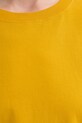 American Vintage tricou din bumbac FIZ02A galben