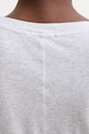 American Vintage top a maniche lunghe in cotone GAMI02E grigio
