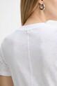 American Vintage tricou din bumbac SON28G alb