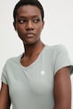 G-Star t-shirt bawełniany zielony D24533.4107.C959