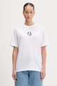 Karl Lagerfeld Jeans t-shirt nadruk biały B1W17086