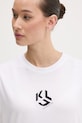 Karl Lagerfeld Jeans t-shirt biały B1W17086